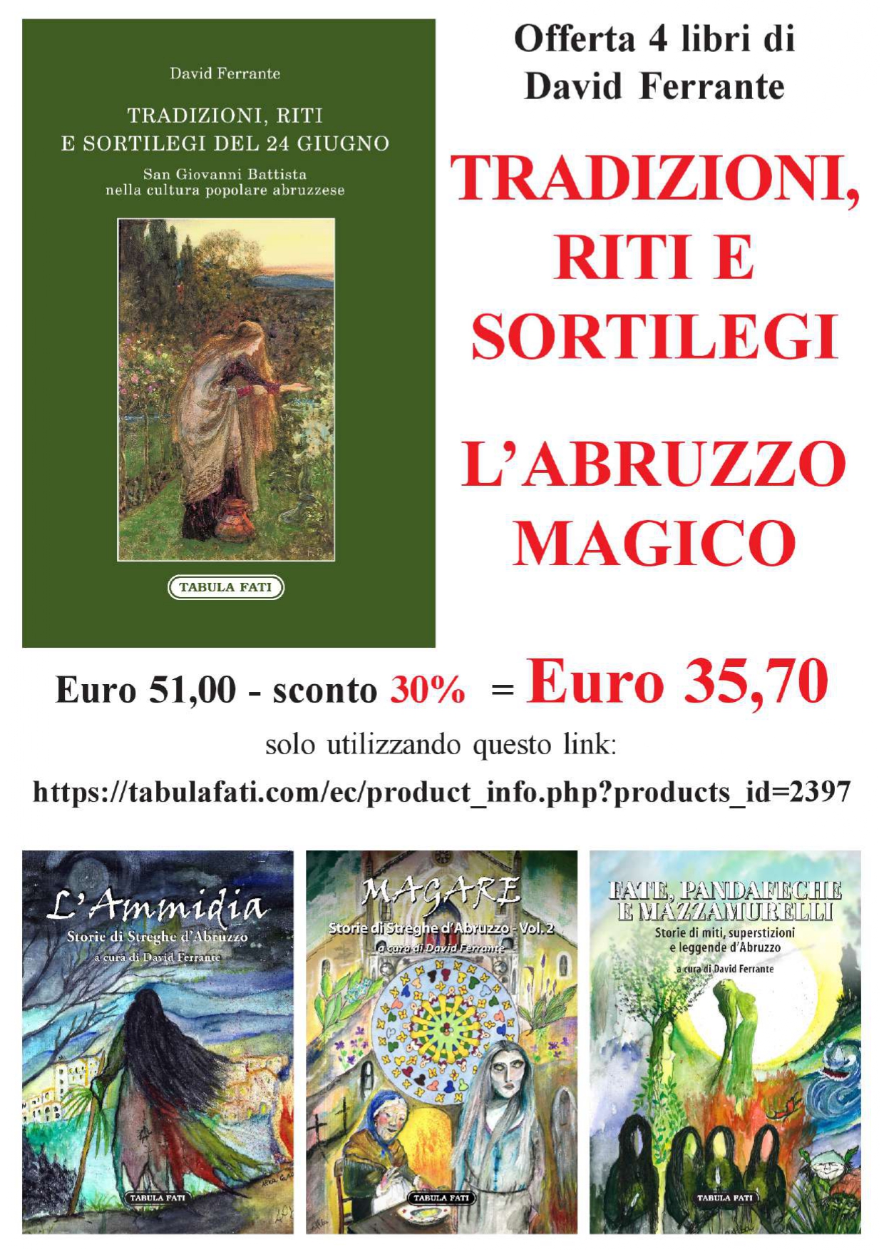 Tradizioni, riti e sortilegi. L’Abruzzo magico -30%