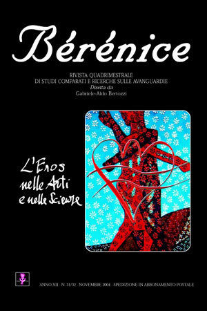 Bérénice N° 31/32 L’Eros nelle Arti e nelle Scienze