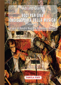 VOCI PER UNA ENCICLOPEDIA DELLA MUSICA Volume III