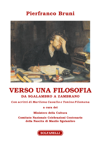 VERSO UNA FILOSOFIA DA SCALAMBRO A ZAMBRANO